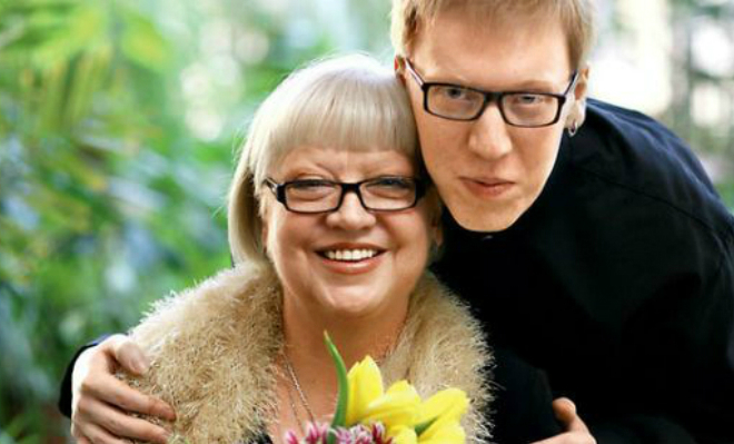 Светлана Крючкова с сыном
