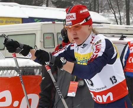 Лыжница Наталья Матвеева