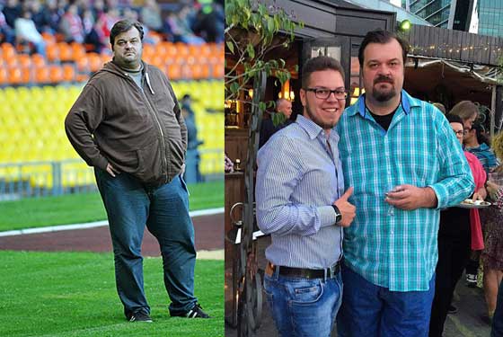 Василий Уткин похудел на 85 кг