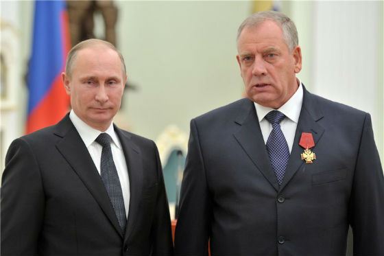 Сергей Митин и Владимир Путин