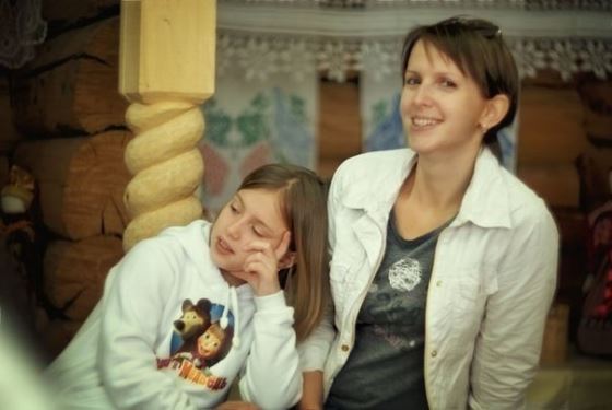 Алина Кукушкина с мамой