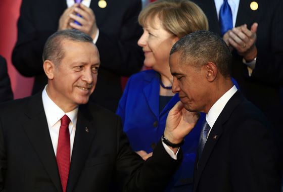 Эрдоган и Барак Обама
