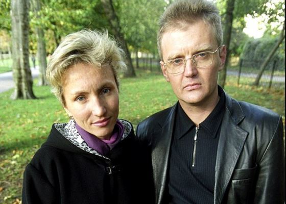 Александр Литвиненко и его жена Марина