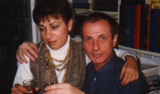 Михаил Веллер с женой
