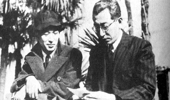 Акира Куросава и Ямамото Кадзиро