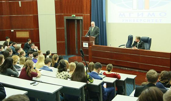 Александр Бастрыкин на встрече со студентами МГИМО