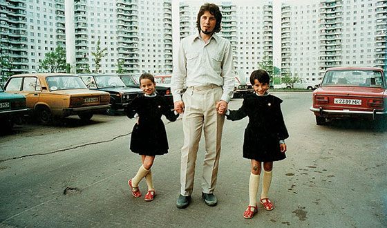 Владимир Сорокин и его дочери