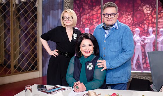 Надежда Бабкина является ведущей программы «Модный приговор»