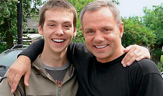 Александр Мохов и его сын Семён