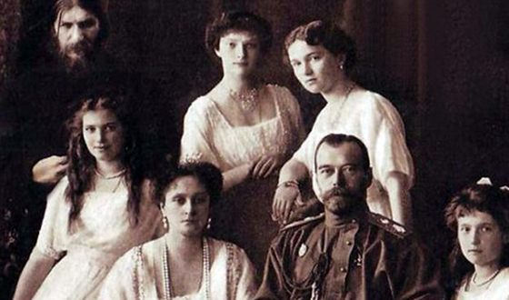 Григорий Распутин и царская семья